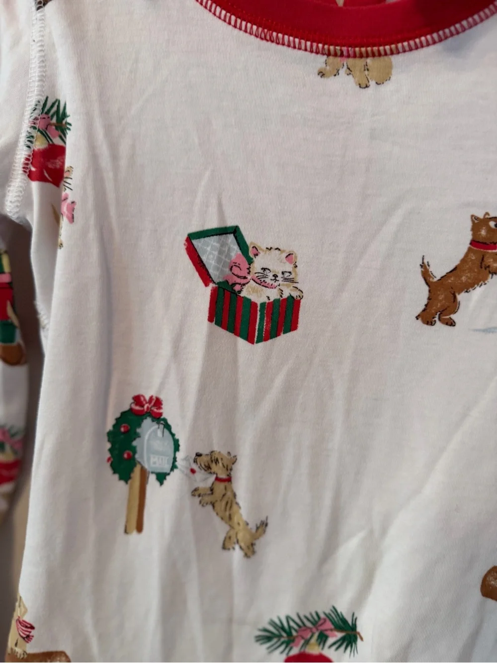 The Beaufort Bonnet Company Holiday Animal Print Pajama Set